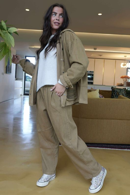 Mercer Soft Twill Jacket Caramel 